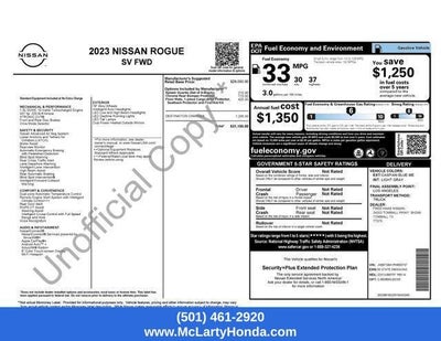 2023 Nissan Rogue SV