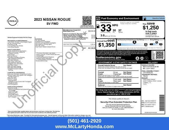 2023 Nissan Rogue SV