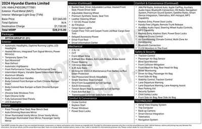 2024 Hyundai Elantra Limited