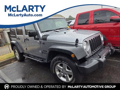 2016 Jeep Wrangler Unlimited Sport