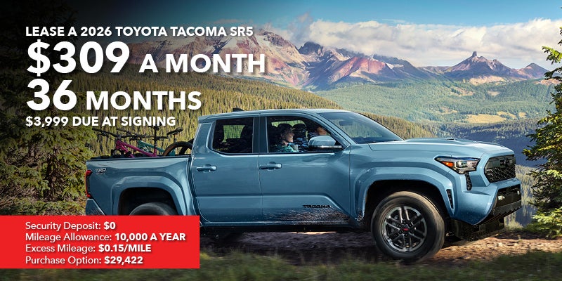 Lease a 2026 Toyota Tacoma SR5