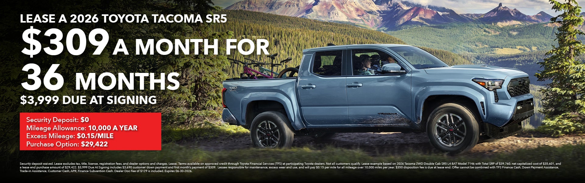 2026 Tacoma SR5