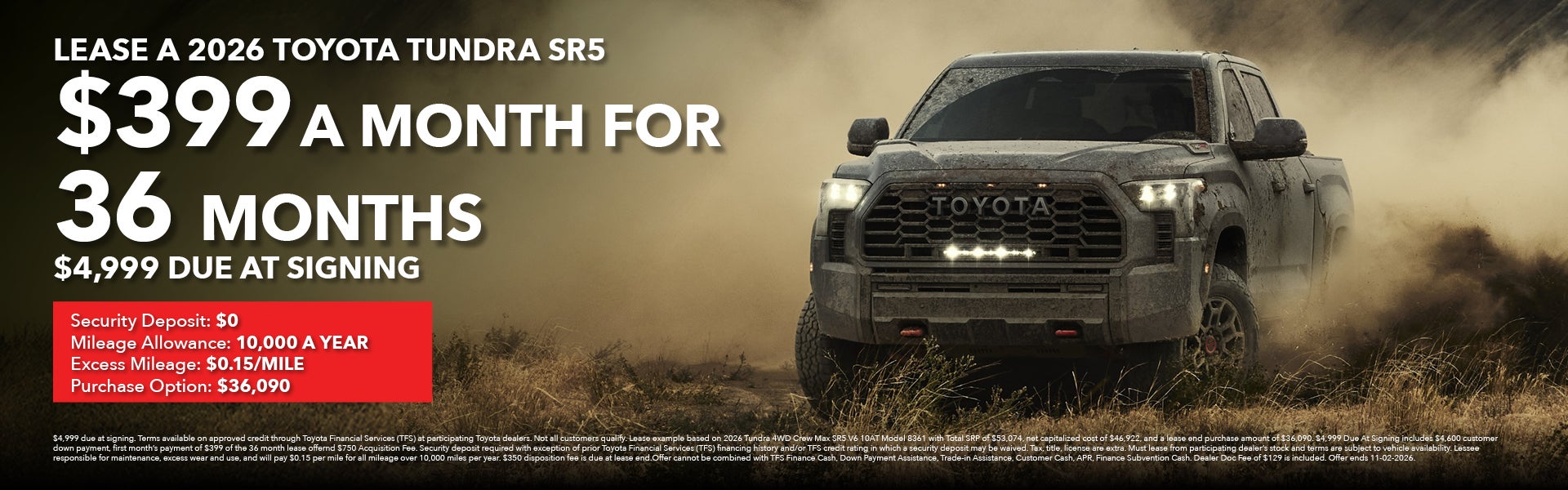 2026 Tundra SR5