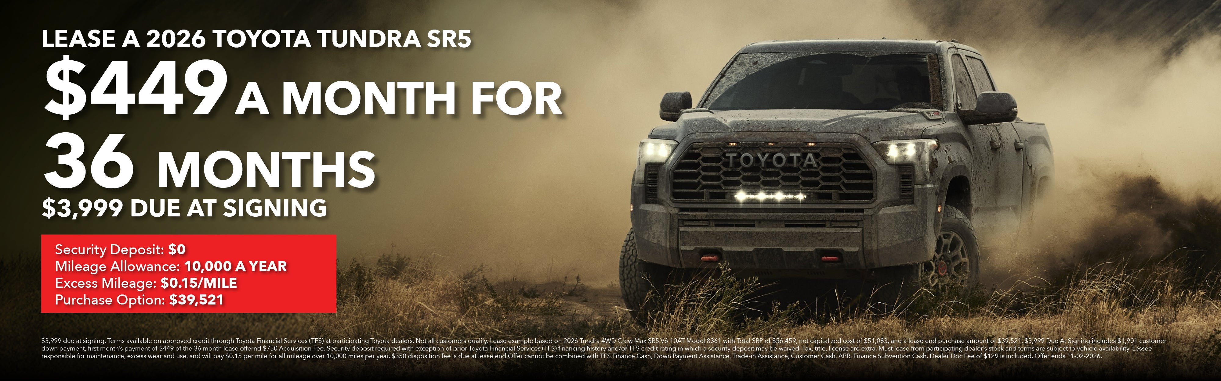 2026 Tundra SR5