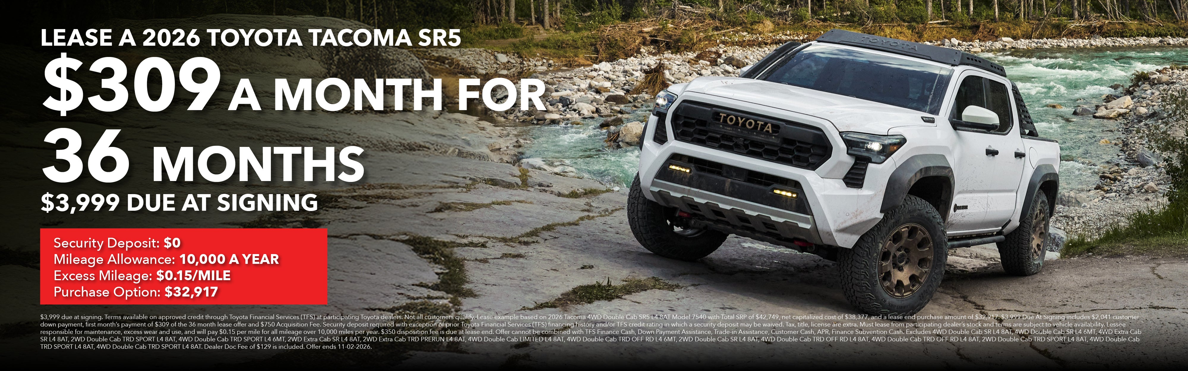 2026 Tacoma SR5