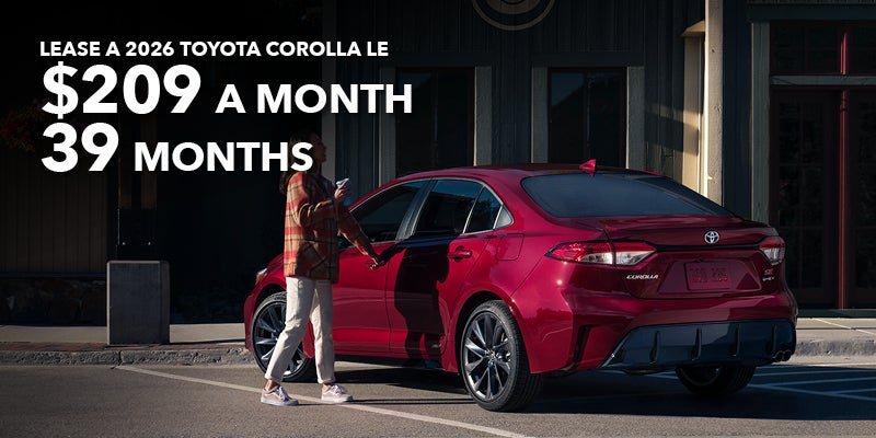Lease a 2026 Corolla LE