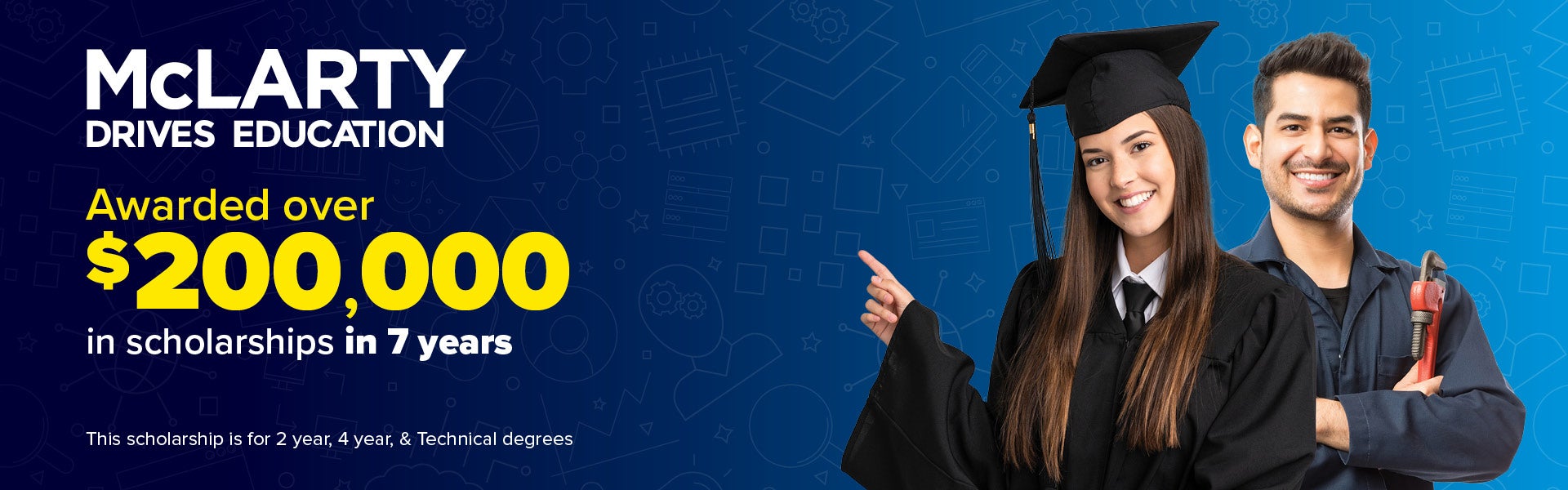 Mclarty Drives Education